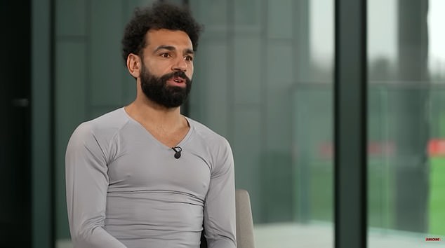 Mohamed Salah spoke about his role in guiding the youngest players in the Liverpool team