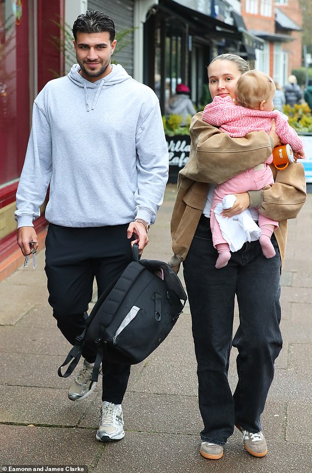 Molly-Mae Hague was treated to a lavish Mother's Day celebration on Sunday, with fiance Tommy Fury pulling out all the stops as they headed out for brunch