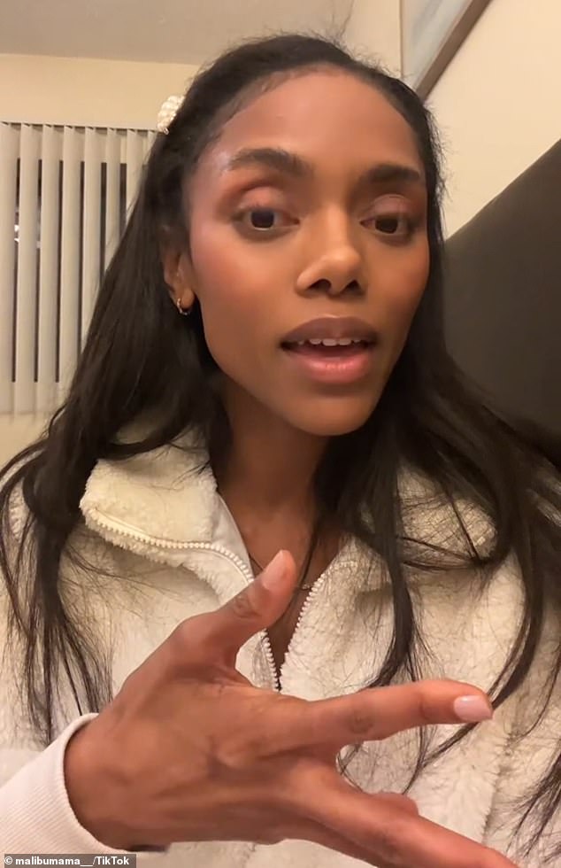 Actress Val Emanuel, 33, from Los Angeles, went viral on TikTok after remembering seeing her postpartum vagina for the first time.