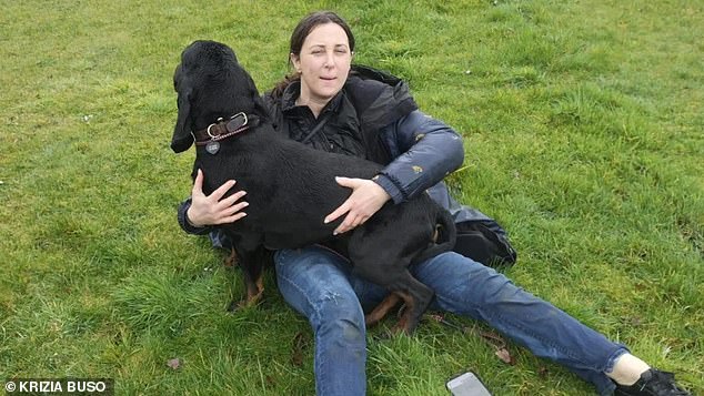 A dog who went missing before heading to the Crufts show ring on Sunday was found five miles away - after a two-day search with a drone