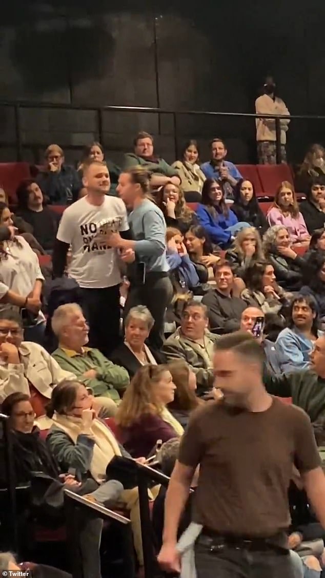 Climate change activists disrupted a performance of the Broadway play An Enemy of the People