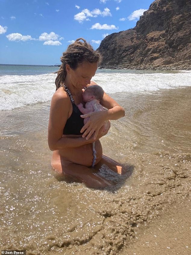Josy previously went viral after sharing a video of her giving birth to her son Bodhi in the Pacific Ocean in 2022.
