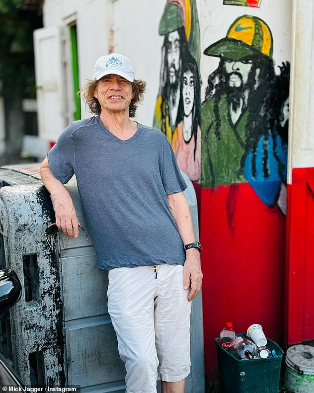 Mick has been traveling the islands for weeks as he shared a gallery of Instagram snaps with his fans from his trip to the Grenadines earlier this month.