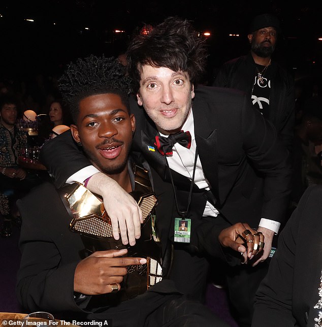 Perry (pictured with Lil Nas X) is accused of reverse racism, which may affect his work with big-name artists.