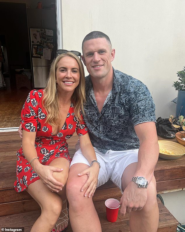 Luke Burgess and his longtime partner Tori May are expecting their second child together.  Both in the photo
