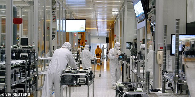 American chipmaker SkyWater Technology also has plans to open a $1.8 billion site in the area.