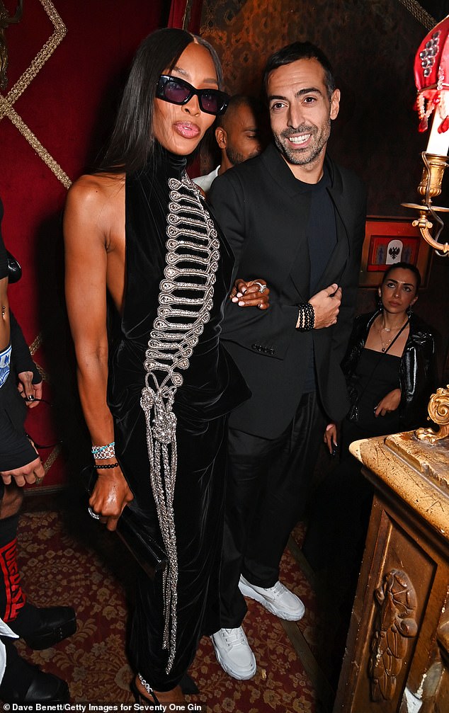 Naomi has reportedly grown closer to film producer Mohammed Al Turki, after the duo were seen attending several events together (pictured in October).