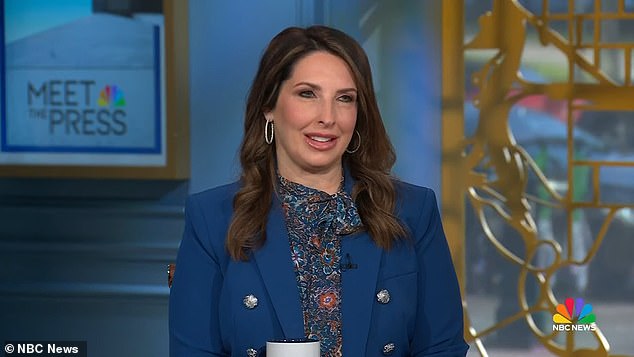 Former Republican National Committee Chairwoman Ronna McDaniel resigned from her position following pressure from Trump's world. She launched her new job as an NBC News contributor with an appearance on Meet the Press Sunday morning with Kristen Welker, but days later she was suspended from the new job.