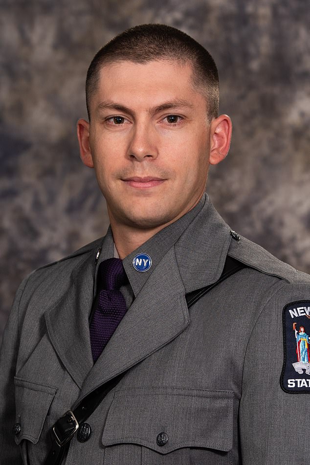 New York State Trooper John M. Grassia III, 30, who served in NYSP Troop G, died in a National Guard helicopter crash near the southern border on Friday.