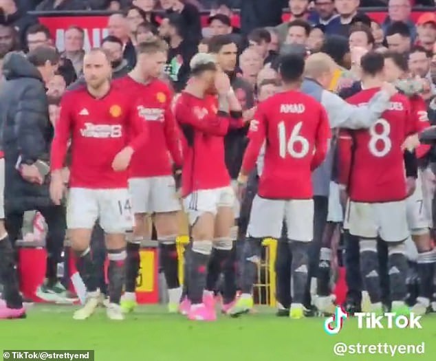 A new video has been released showing Antony's irritation and bewilderment when Erik Ten Hag asked him to play at left back during the second half of extra time in Man United's epic victory.