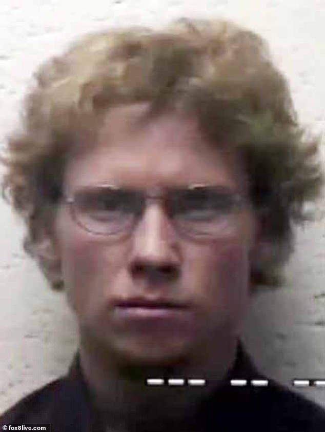 Christopher Tape is seen in 2001, when he was charged with six counts of third-degree criminal sexual contact with a minor in New Mexico.