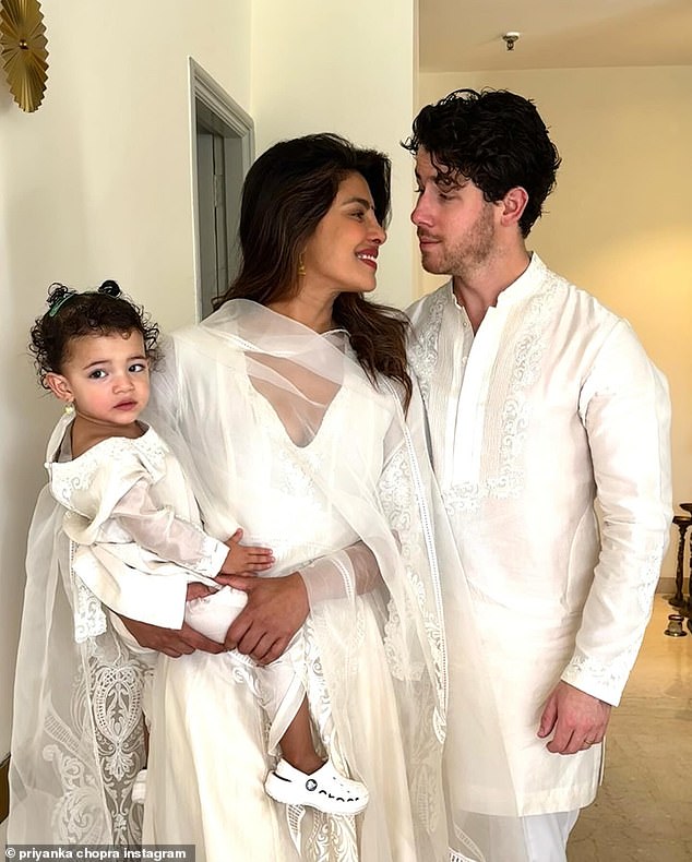But Nick, who has been in India for the past two weeks, has another, even more important reason for staying fit: his two-year-old daughter Malti Marie, who he shares with his wife Priyanka Chopra, 41.