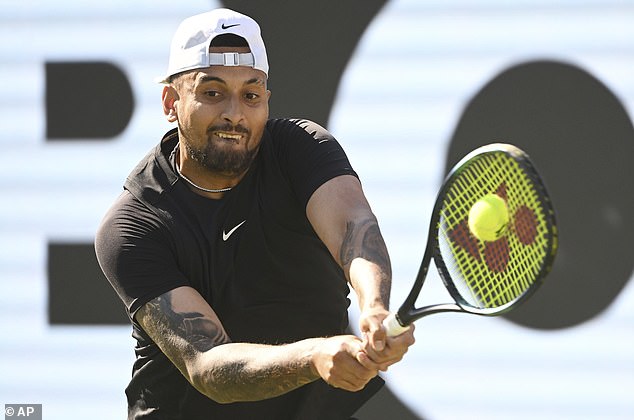 Injury-plagued Australian tennis star Nick Kyrgios has revealed when he will return to the court