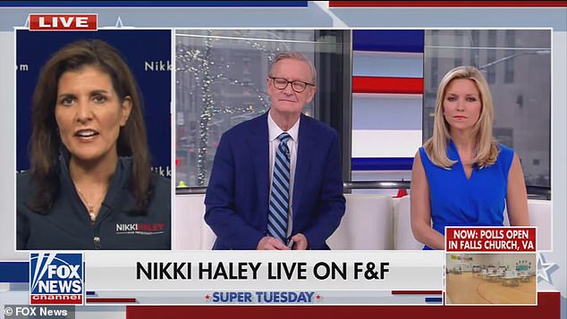'When will you realize it's time to unify?' Fox host Ainsley Earhardt asked, prompting Haley to push back.