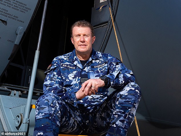 Peter Overton's (pictured) secret role in the Royal Australian Air Force has been revealed