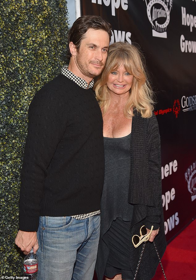 Oliver Hudson was candid about the childhood trauma he experienced growing up with Goldie Hawn as a mother;  photographed in 2015