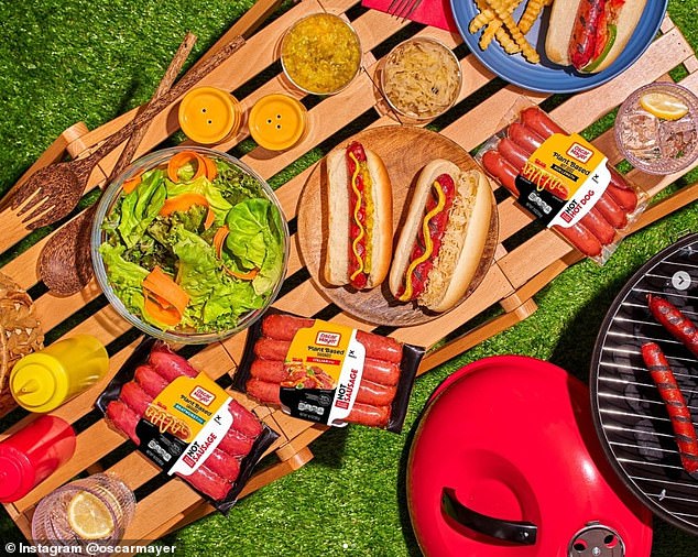 The brand announced its first plant-based hot dog on social media on March 6, created by The Kraft Heinz Not Company.