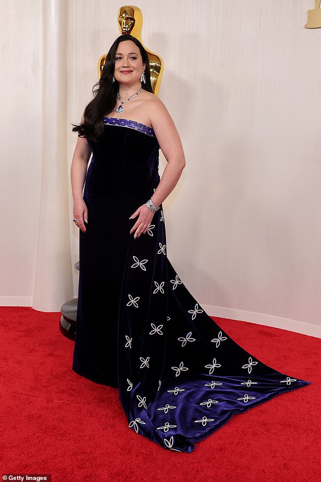 Best Actress nominee Lily Gladstone looked sensational as she arrived at the 2024 Academy Awards on Sunday