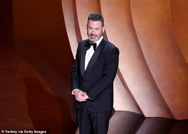 Jimmy Kimmel tore into Republican Sen. Katie Britt during his opening monologue at the 96th Academy Awards