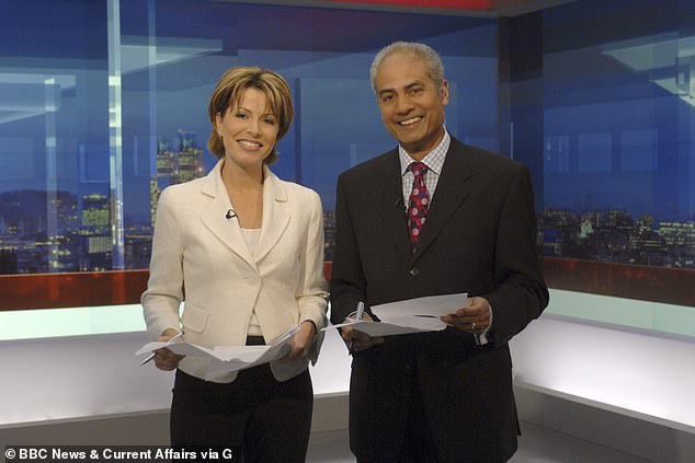 Natasha Kaplinsky co-hosted News At Six from 2005 to 2007 with the late George Alagiah