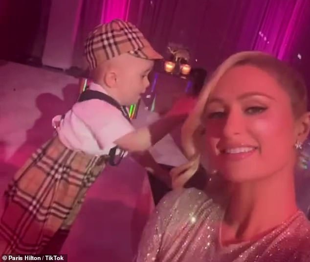 Paris Hilton celebrated her 43rd birthday in style on Saturday at a pink-themed party with a very special guest, her son Phoenix, a