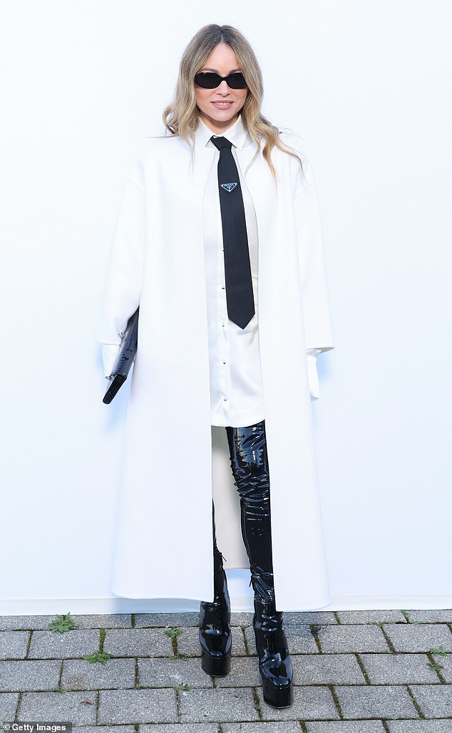Nikita Kahn attends the Stella McCartney Fall/Winter 2024-2025 womenswear show