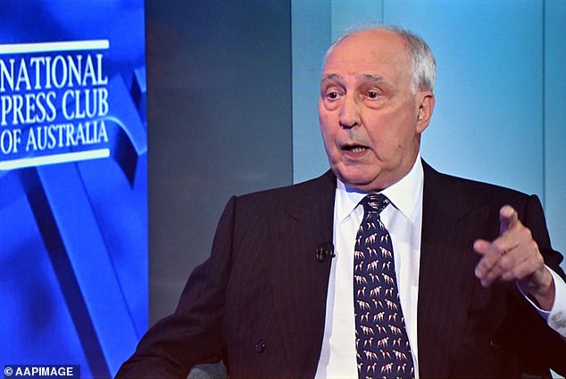 Keating (pictured 2023) claimed Southeast Asian leaders disagreed with the anti-China rhetoric he accused Senator Wong of pushing in a speech on Tuesday.