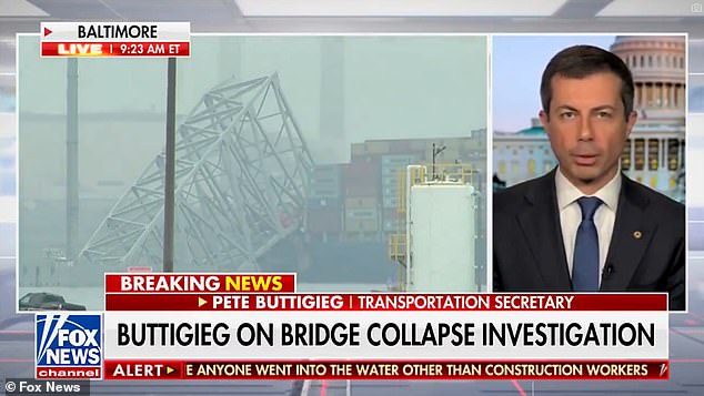 Pete Buttigieg warns anyone found responsible for the Baltimore bridge
