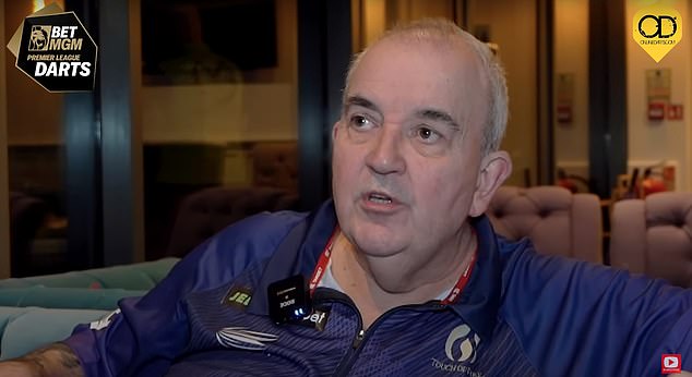 Phil The Power Taylor 63 opens up about nightmare battle