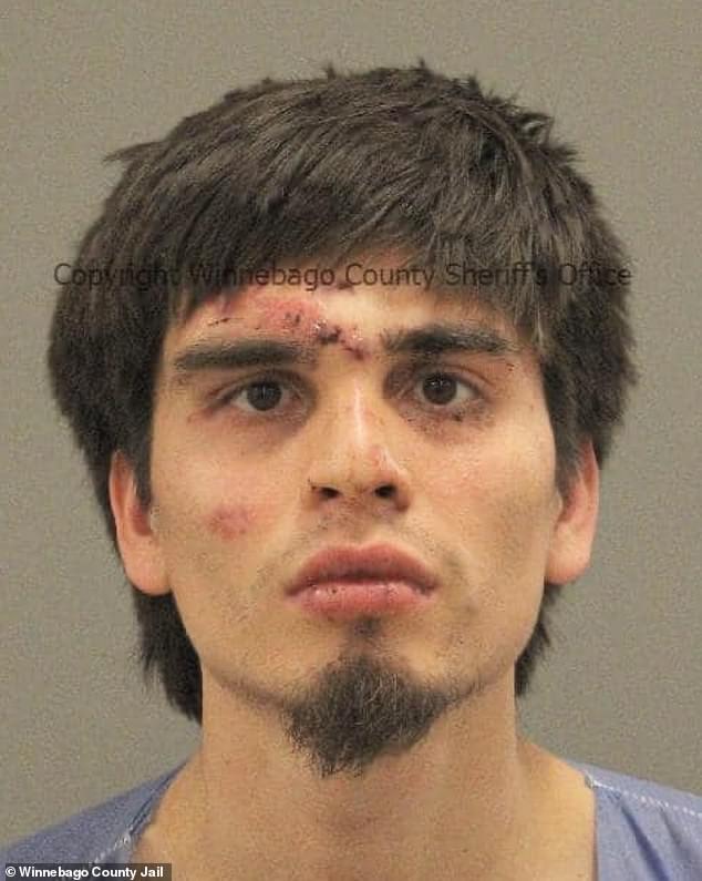 A 22-year-old man named Christian Ivan Soto was booked into a local jail in Rockford charged with multiple counts of murder hours after the attack.