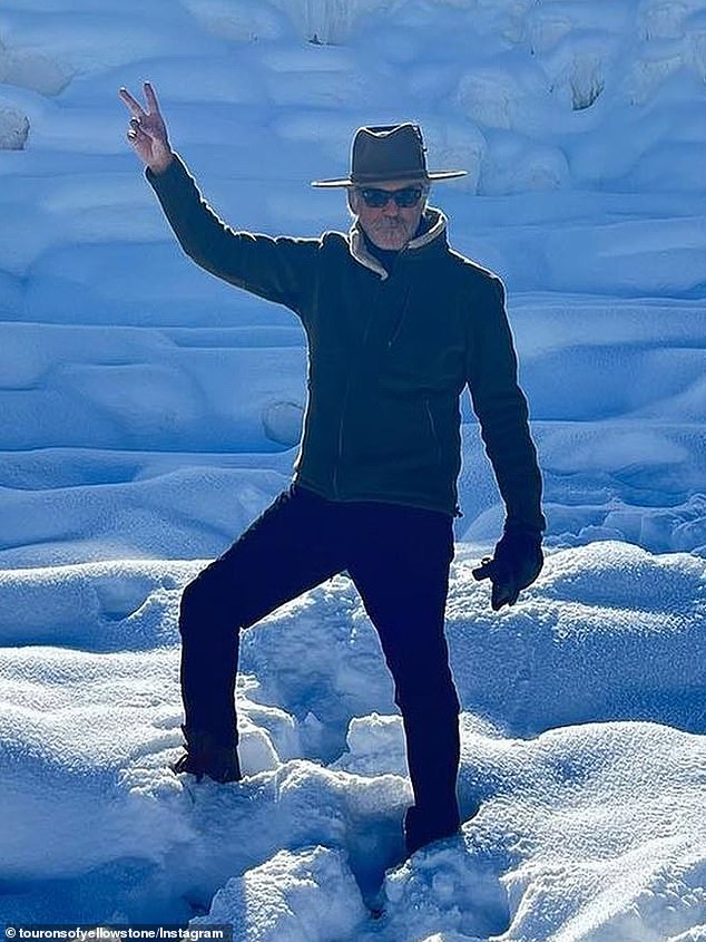 The James Bond star was caught after posting pictures online of himself in the thermal area during a visit in November, a Wyoming court heard