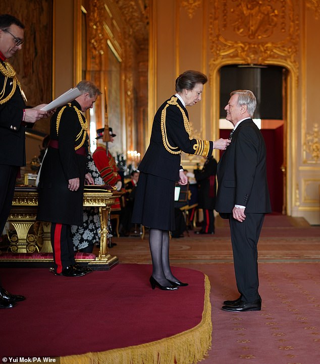 The Princess Royal and the King saw their workload increase in 2023 as they took on many of the tasks and commitments previously carried out by Elizabeth II. Anne at an engagement this week