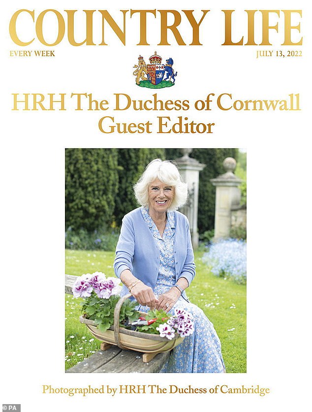 The King's wife, 75, spoke to an ITV documentary about her magazine cover shot by the then Duchess of Cambridge in the summer of 2022