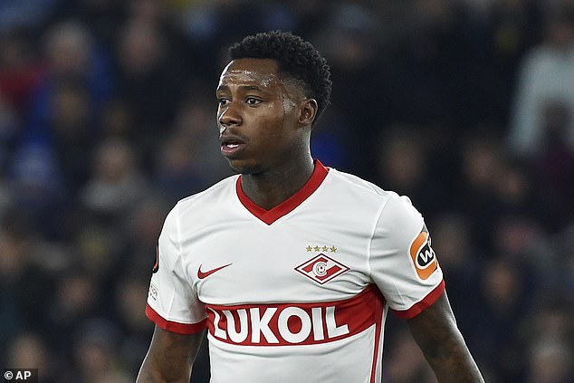 Quincy Promes is reportedly detained in Dubai after police prevented him from traveling back to Russia.