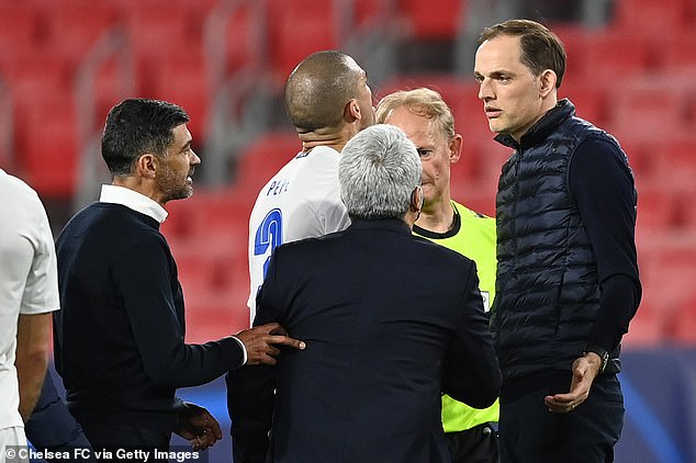 Former Chelsea boss Thomas Tuchel accused of telling Conceicao to fuck off in 2021