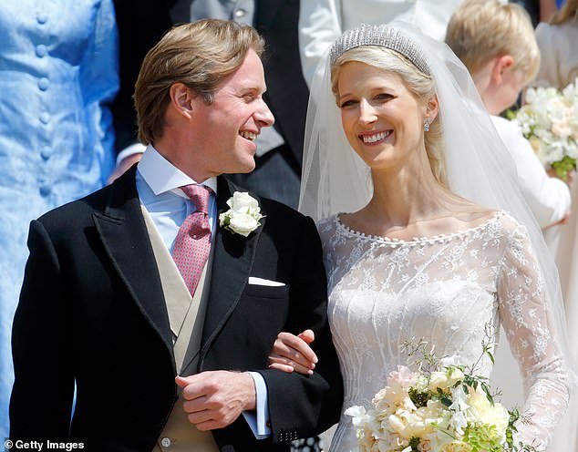 Lady Gabriella Windsor and her new husband Thomas Kingston looked blissfully happy on their wedding day in May 2019.