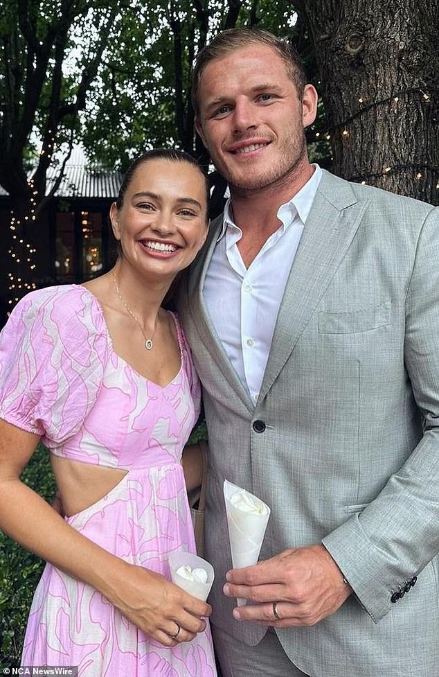 Tom Burgess and Tahlia Giumelli pictured.  Source: Instagram