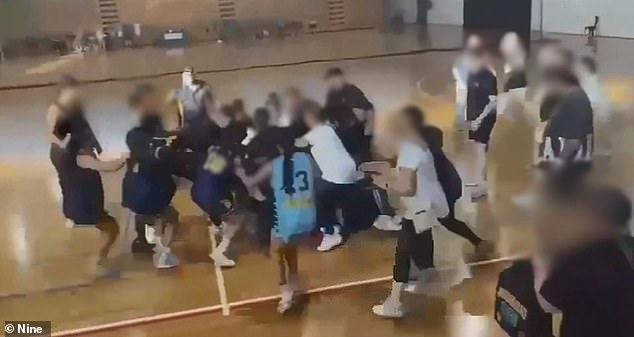 The fight is understood to have taken place during the Darebin Giants vs Doreen Cougars Grade A game at the Darebin Community Sports Stadium in Reservoir, in Melbourne's north.