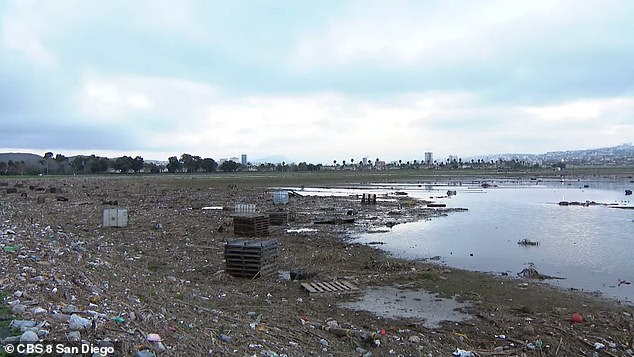 Residents on this California shoreline feel like they are trapped