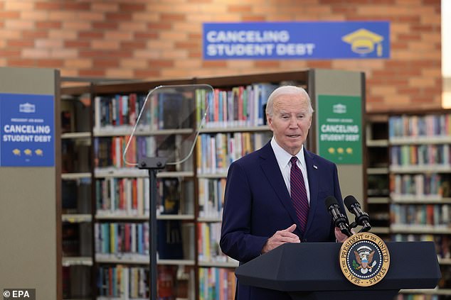 President Joe Biden on March 21 announced nearly $6 billion in student loan relief for 78,000 public service workers.