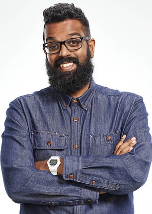 Among the stars rumored to take the reins from Ralf Little is comedian Romesh Ranganathan.