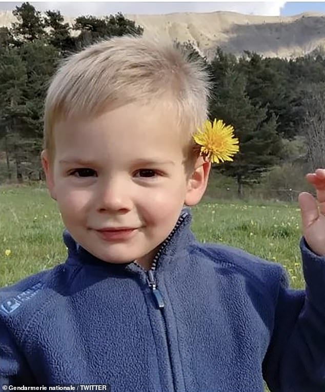 Two-year-old Émile Soleil (photo) was staying in the isolated Alpine home of Philippe Vedovini, 58, when he disappeared