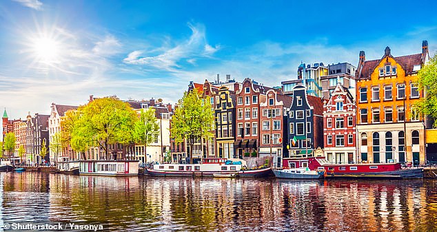 This 16-day break uses just eight days of annual leave and covers 11 cities (including Amsterdam, pictured) in four countries.