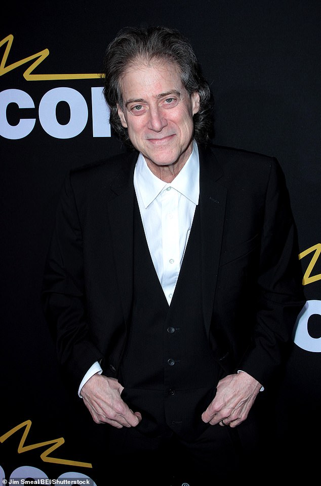 The official cause of death of legendary comedian Richard Lewis was revealed on Friday when his death certificate was made public;  in the photo 2011