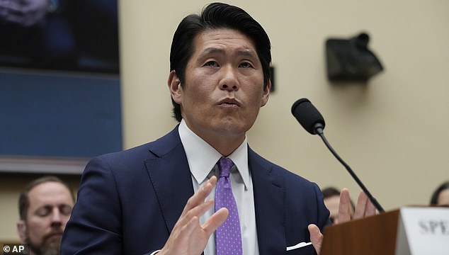 Special counsel Robert Hur dismissed claims by Democrats that he 'completely exonerated' Joe Biden by not charging him with mishandling classified documents