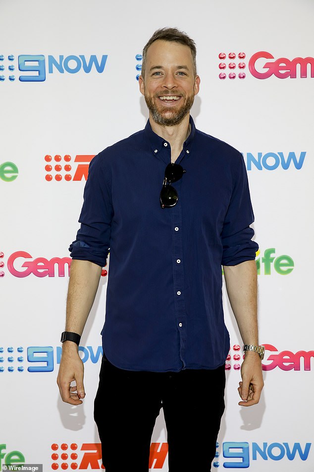 Now he has beaten some of Australia's biggest names to become the country's most popular broadcast personality in 2024, knocking Hamish Blake (pictured) from the top spot.