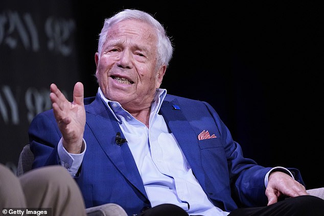 Robert Kraft was unhappy with Apple's 'Dynasty' docuseries about the seven-time Super Bowl-winning Patriots when asked about it at the NFL's annual meeting on Tuesday.