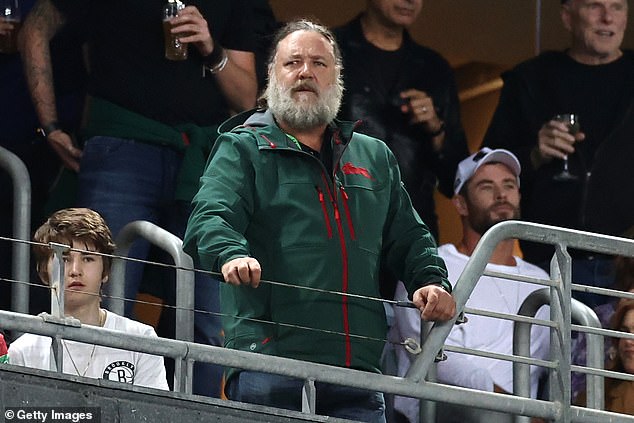 South Sydney Rabbitohs owner Russell Crowe says he backs coach Jason Demetriou