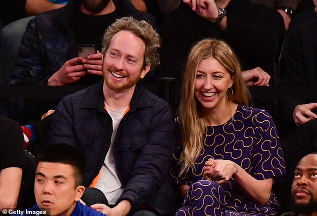 The actress and writer and her ex-spouse were photographed at a New York Knicks game at New York's Madison Square Garden in January 2019.
