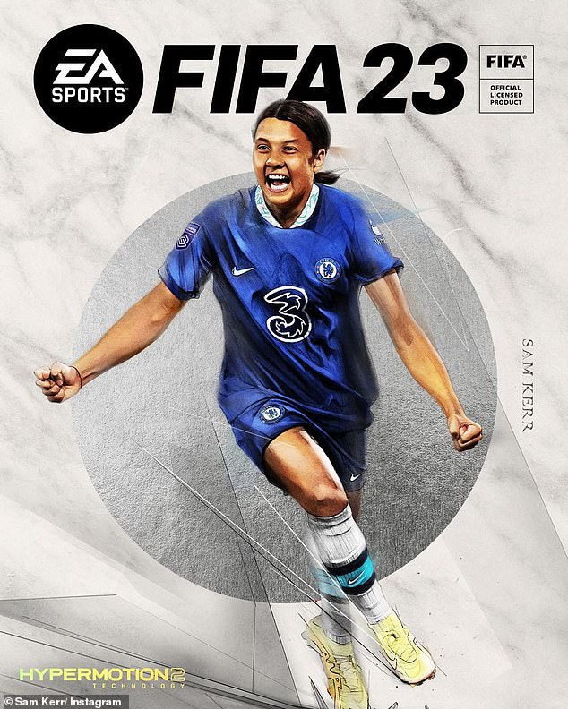 The Matildas and Chelsea star has landed deals with games such as EA Sports' FIFA23.